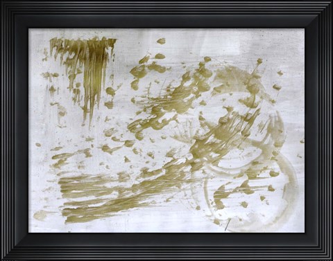 Framed Rings and Strokes 2 Print