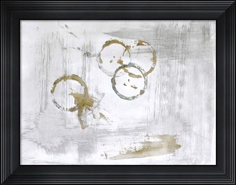 Framed Simple Strokes 2 Print