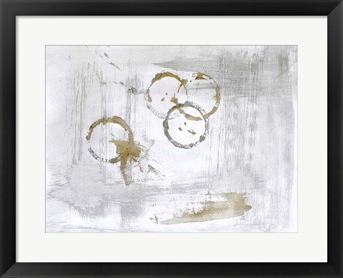 Framed Simple Strokes 2 Print