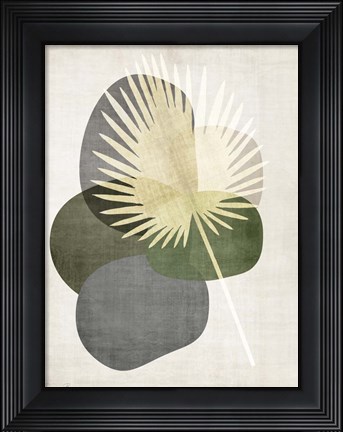 Framed Cabana Palm 1 Print