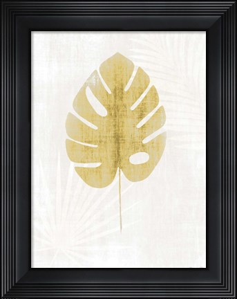 Framed Palm Silhouette 1 Print