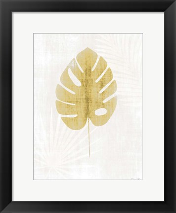 Framed Palm Silhouette 1 Print