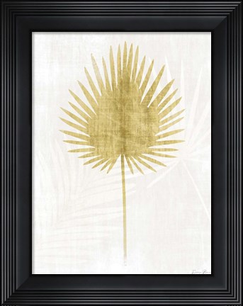 Framed Palm Silhouette 2 Print