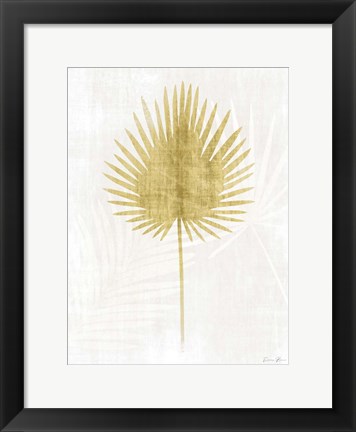 Framed Palm Silhouette 2 Print