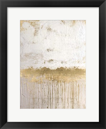 Framed Metallic Spill 1 Print