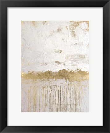 Framed Metallic Spill 2 Print