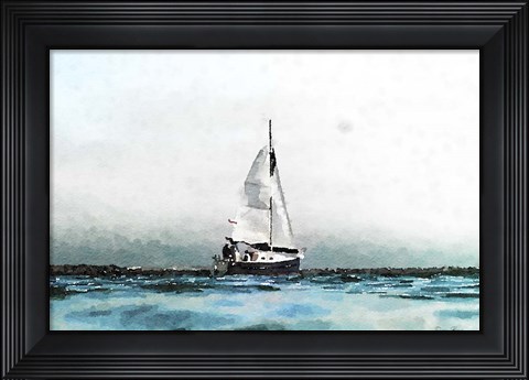 Framed Into The Wind Print