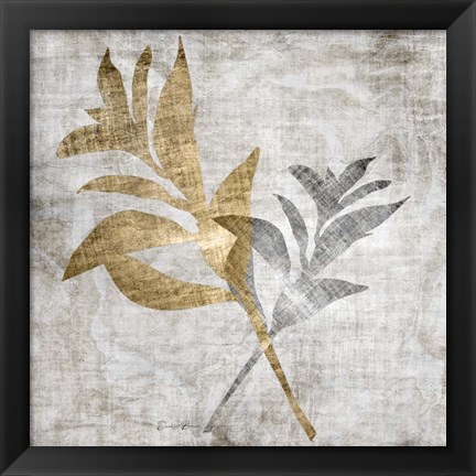 Framed Modern Foliage 4 Print