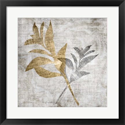 Framed Modern Foliage 4 Print