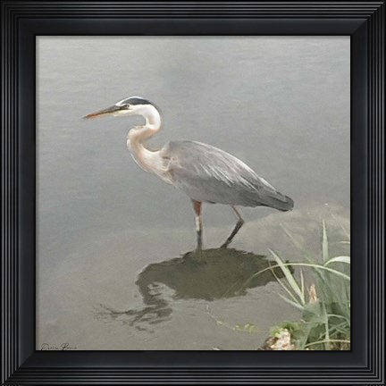 Framed Crane Print