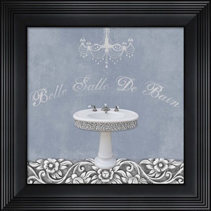 Framed Sink Belle 2 Print