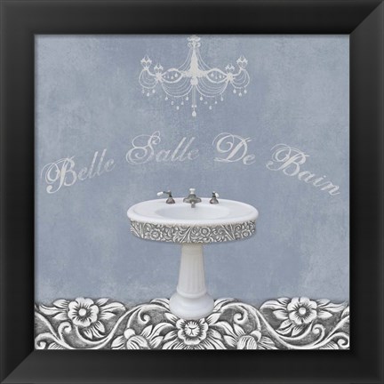 Framed Sink Belle 2 Print