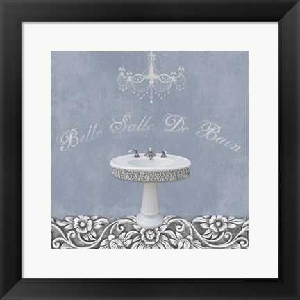 Framed Sink Belle 2 Print