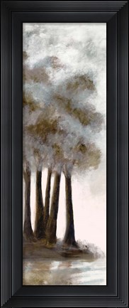 Framed Wooded Vista 1 Print