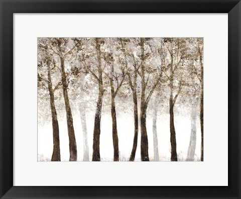 Framed Wooded Grove Print