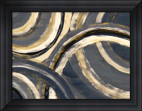Framed Semi Circles Print