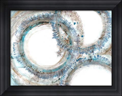 Framed Ruptured Spheres Print