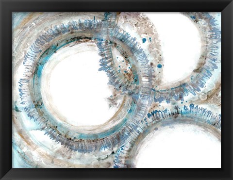 Framed Ruptured Spheres Print