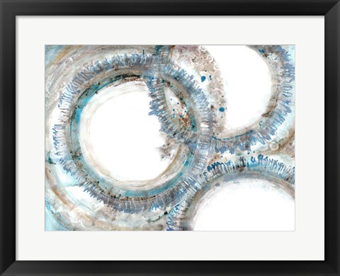 Framed Ruptured Spheres Print