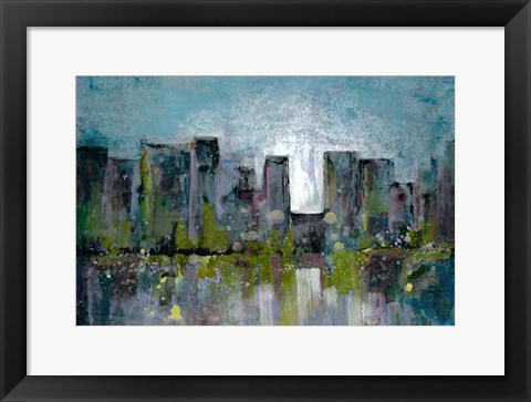 Framed City Glow Print