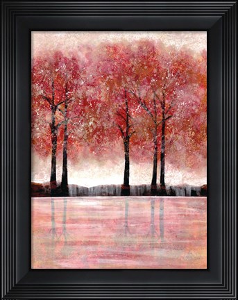Framed Forest Heat 1 Print