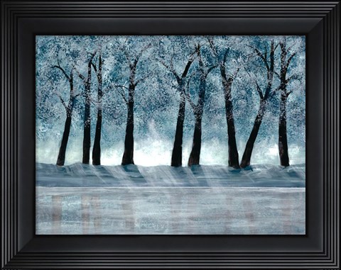 Framed Blue Force 1 Print