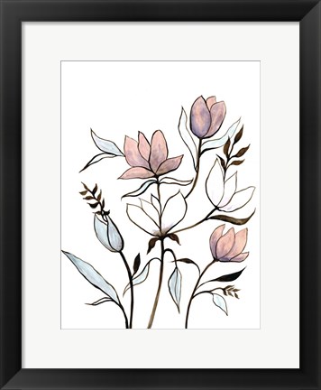 Framed Rising Sprout 2 Print