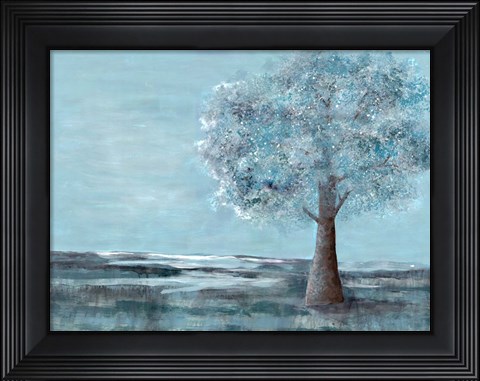 Framed Solitary Beauty 1 Print