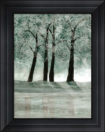 Framed Green Forest 2 Print
