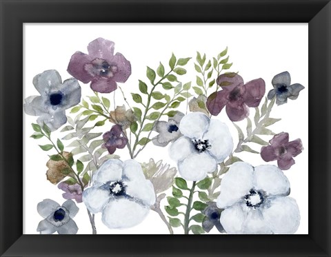 Framed Floral Gossip 4 Print