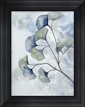Framed Moonlit Ginkos 2 Print