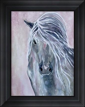Framed Majestic Stallion 1 Print