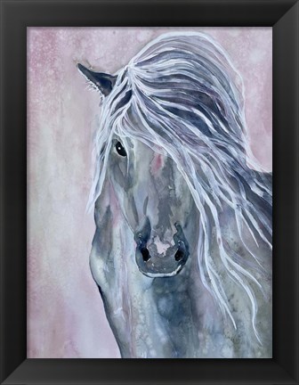 Framed Majestic Stallion 1 Print