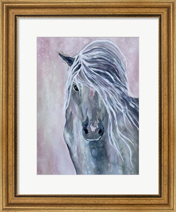 Framed Majestic Stallion 1 Print