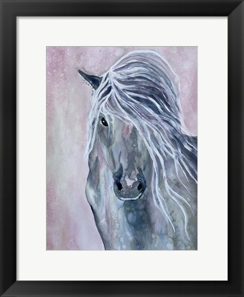 Framed Majestic Stallion 1 Print