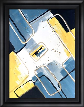 Framed Absentminded Emotion 1 Print