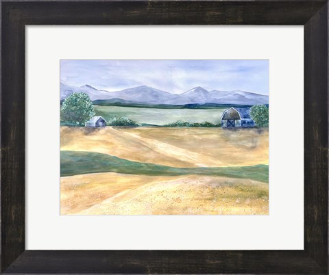 Framed Farmland Beauty 1 Print