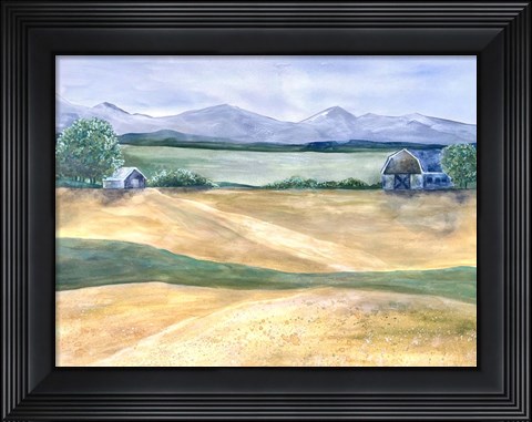 Framed Farmland Beauty 1 Print