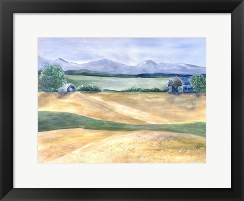 Framed Farmland Beauty 1 Print