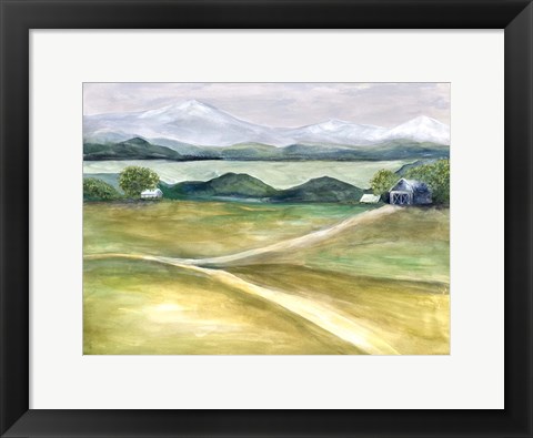 Framed Farmland Beauty 2 Print