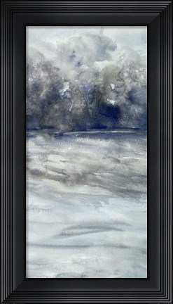 Framed Restless Beaches 1 Print