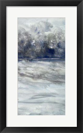 Framed Restless Beaches 1 Print