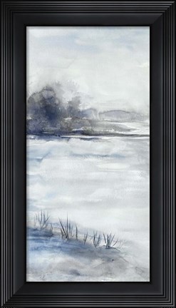 Framed Restless Beaches 2 Print