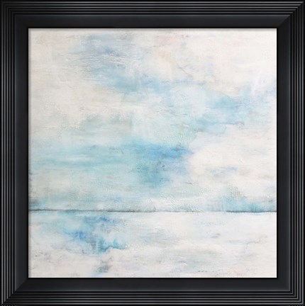 Framed Whiteout 2 Print