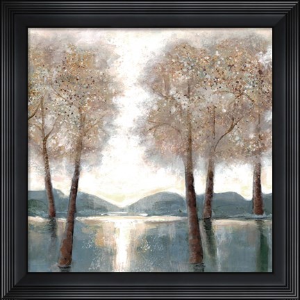 Framed Approaching Woods 2 Print