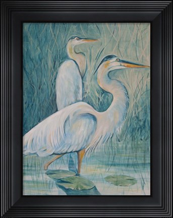 Framed Birds 1 Print
