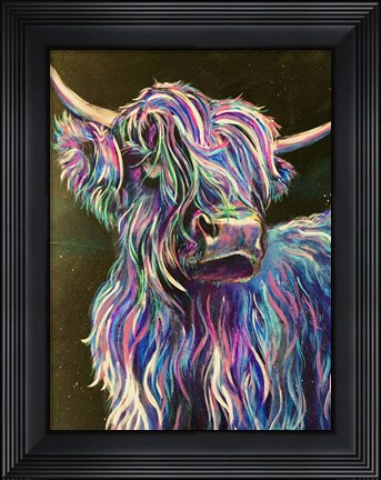 Framed Highland Cow Print