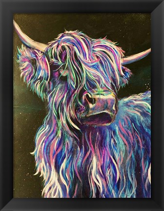 Framed Highland Cow Print