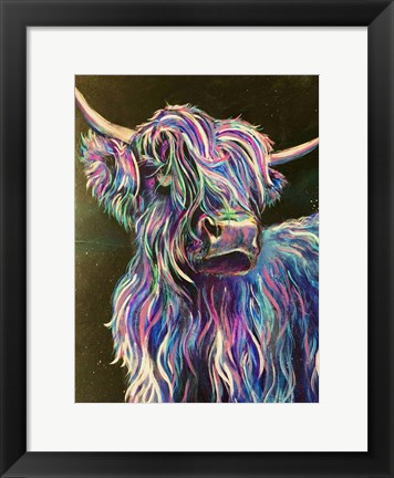 Framed Highland Cow Print