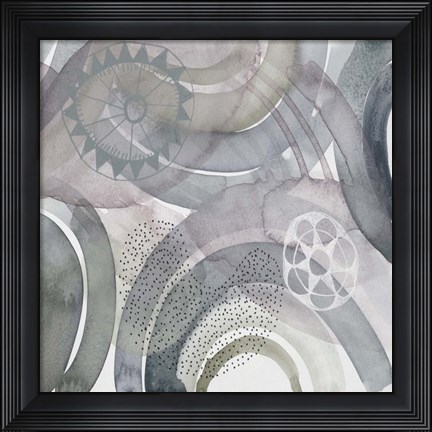 Framed Joyful Rings 2 Print